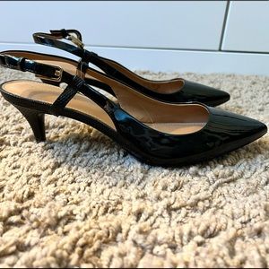 Calvin Klein Patsi Sling Mini-Heel